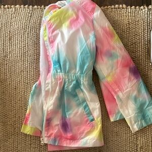 C&C Califomia Girls Raincoat/Windbreaker size 14